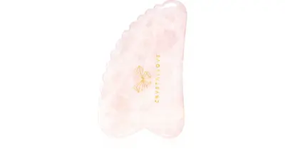 Crystallove Rose Quartz 3D Gua Sha Massage tools 1pc