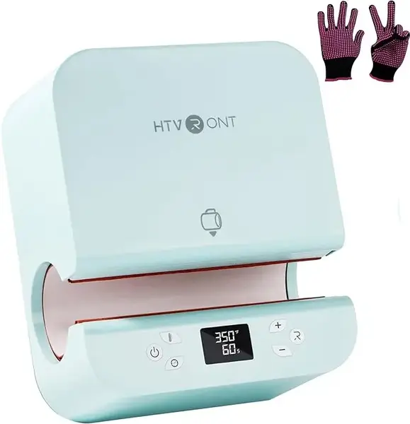 HTVRONT Auto Tumbler Heat Press Machine for Sublimation Tumblers & Cups - 10-30oz Auto Pressure Machine with Uniform Heating,...