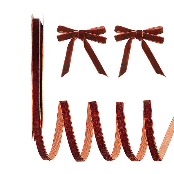 Single Face Velvet Ribbons