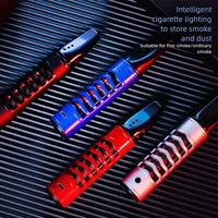 Avant-Garde Keychain Capsule - Self-Cleaning Alloy Container with Flame Function