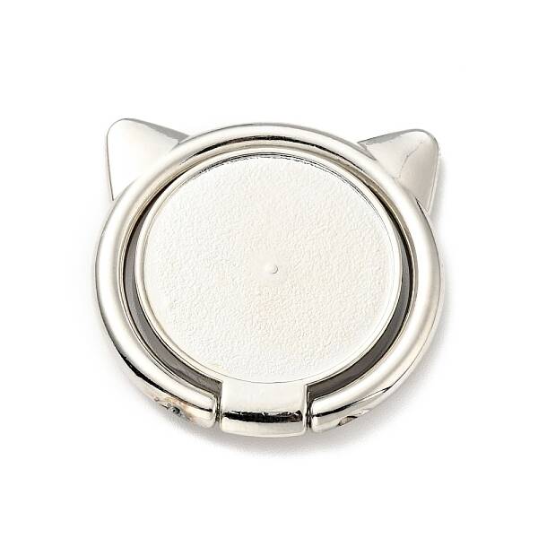 Alloy Cat Cell Phone Holder Stand Findings