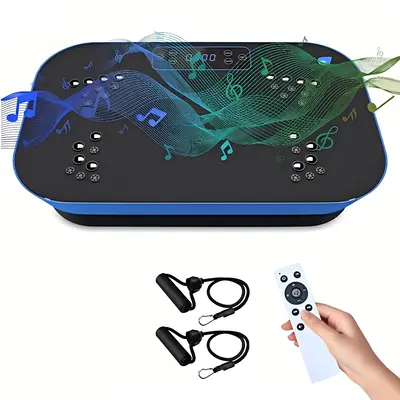 3D Vibration Board Plate Exercise Machine Whole Body Workout Portable Vibrate Fitness Platform for lymphatic drainage improve...