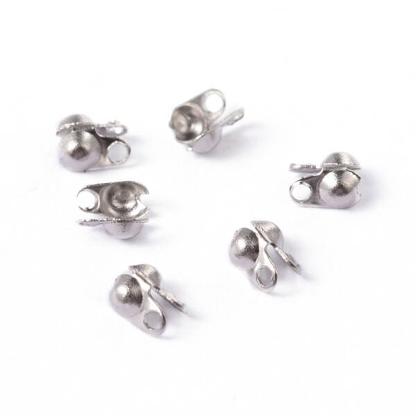 Tarnish Resistant 304 Stainless Steel Bead Tips