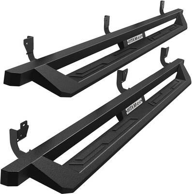 YITAMOTOR® Drop Side Steps For 2009-2018 Dodge Ram 1500 & 2010-2023 2500 3500 Crew Cab, 2019-2023 1500 Classic, Off-Road Run...