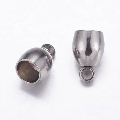Tarnish Resistant 304 Stainless Steel Cord Ends
