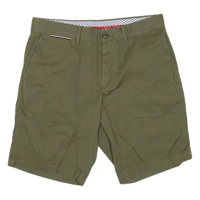 TOMMY HILFIGER Mens Chino Shorts Green Relaxed M W31