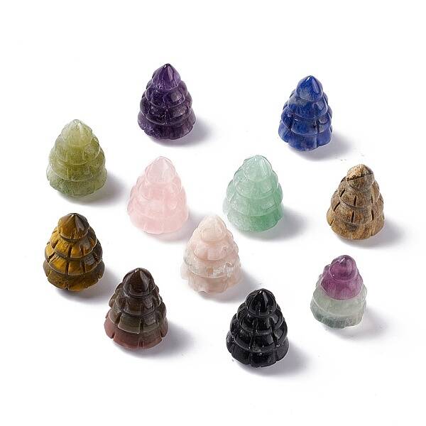 Natural Mixed Gemstone Display Decorations