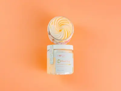 Peach Booty Tightening & Lifting Butt Butter Coconut Cocoa Body Care Shea Lotions Apricot Aloe Jojoba with Peach Extract Reti...