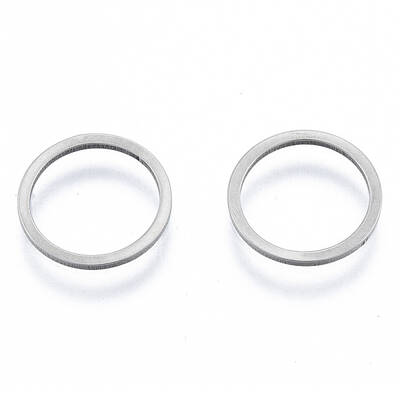 Non-Tarnish 201 Stainless Steel Linking Rings