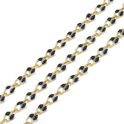 Ion Plating(IP) 304 Stainless Steel Dapped Chains
