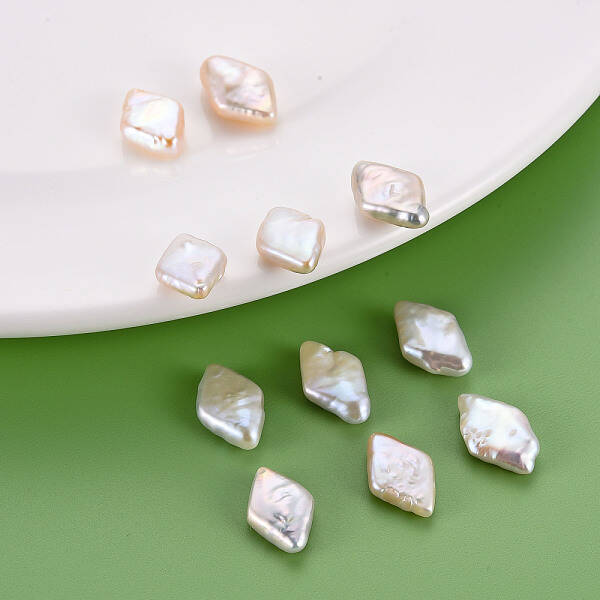 Natural Keshi Pearl Beads