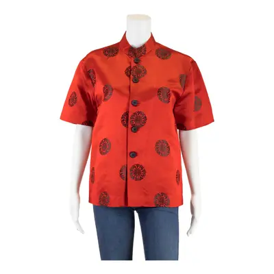 Eastern Inspired Red Tunic Top M