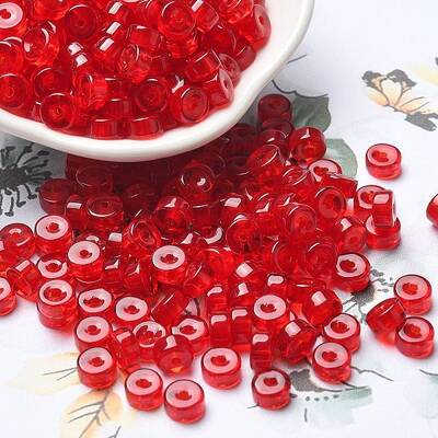 Transparent Colours Glass Seed Beads