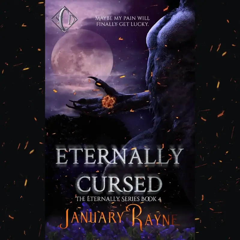 Eternally Cursed Signed Paperback by January Rayne - Book 4 in the Eternally Series of Shallow Cove Dimensions