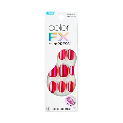 Kiss Self-adhesive nails imPRESS Color FX (Floating) 30 pieces