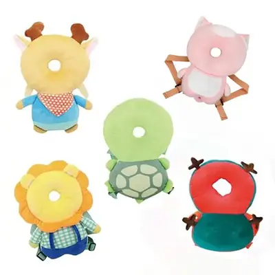 Baby Head protector,Ultra-Soft Turtle Plush Toy for Kids Perfect for Cuddles & Playtime! Fashion Backpack,cute animal head p...