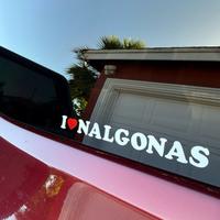 I Heart Nalgonas Window Vinyl Decal Sticker