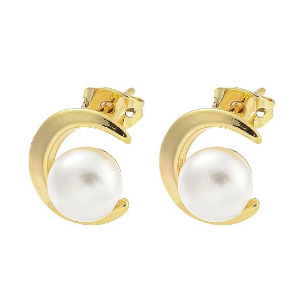 Brass Ear Studs