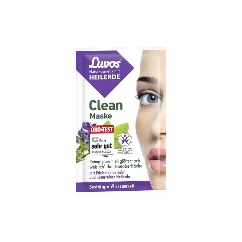 Luvos Face Mask Clean, 2 x 7.5ml (15ml)