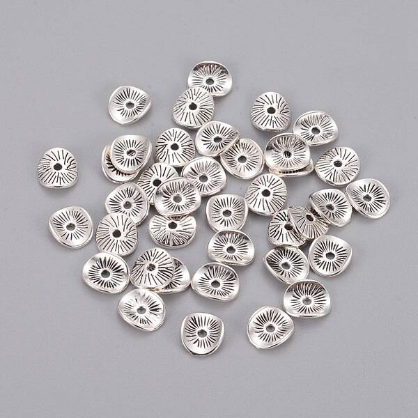 Tibetan Style Wavy Spacer Beads