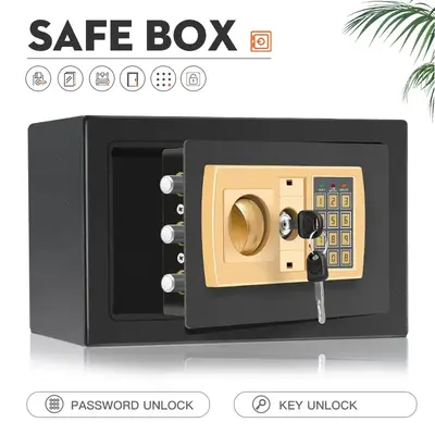 Electronic password Security Box, college dorm saferroomhome ,safe,storage,box office savings, anti-theft safes Mechanica...