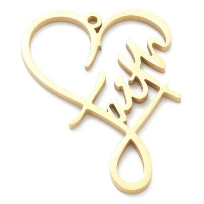 Ion Plating(IP) 304 Stainless Steel Pendants