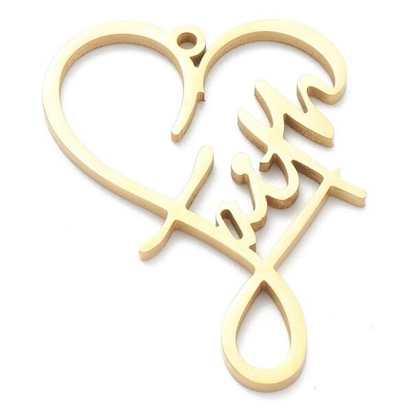 Ion Plating(IP) 304 Stainless Steel Pendants