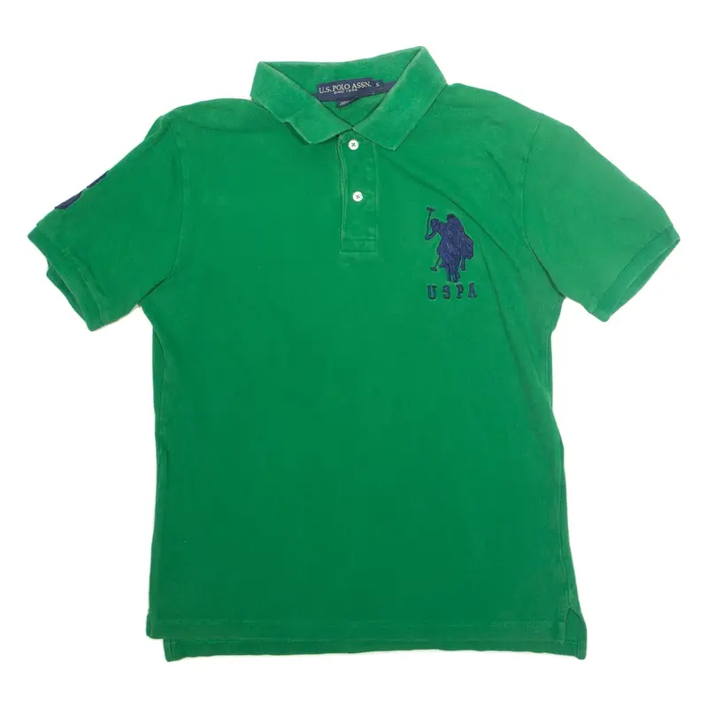 U.S. POLO ASSN Mens Polo Shirt Green S