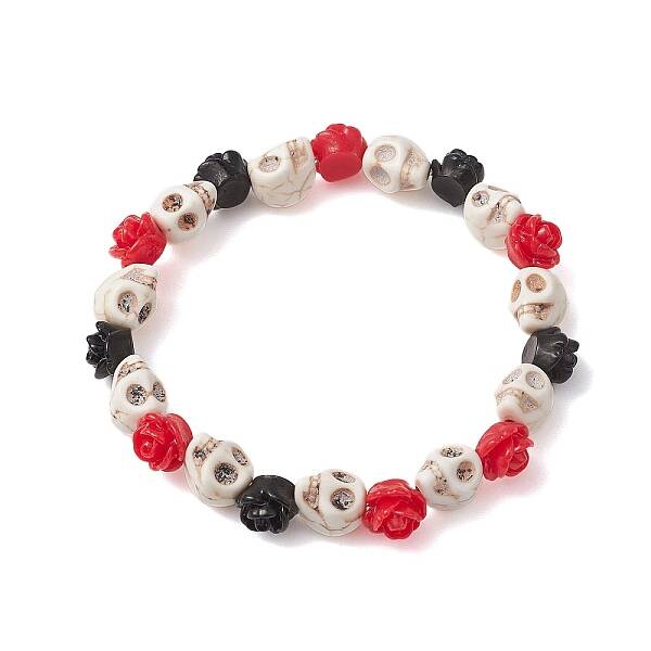 Resin and Synthetic Turquoise Bracelets