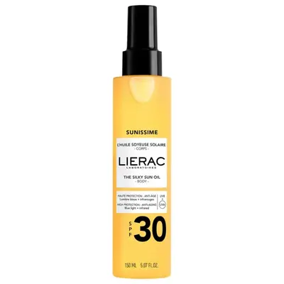 Lierac Sunissime Olio Corpo Setoso Solare Spf30 150ml