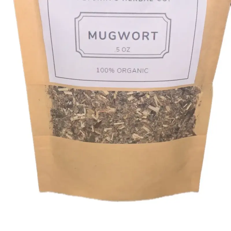 Organic Mugwort | Dried Organic Mugwort | Natural & Herbal | Edible, food grade | Tea, Herb Beverage