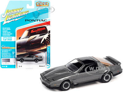 1984 Pontiac Firebird Trans Am T/A Silver Sand Gray Metallic with Black Top \
