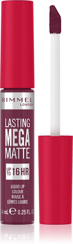 Rimmel London Lasting Mega Matte Liquid Lip Colour 940-Rock Me Purple 7,4ml