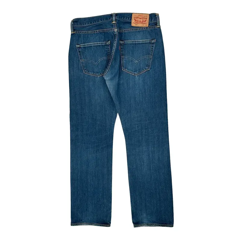 501 Levis Jeans - 32W 29L Blue Cotton
