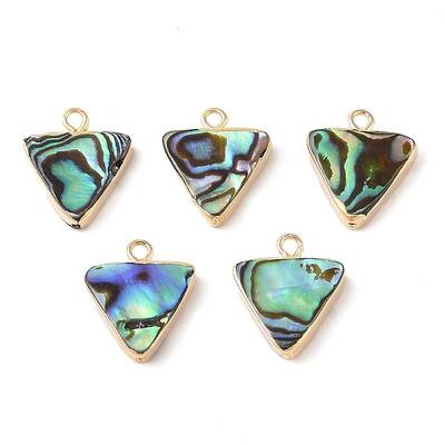 Natural Paua Shell Pendants