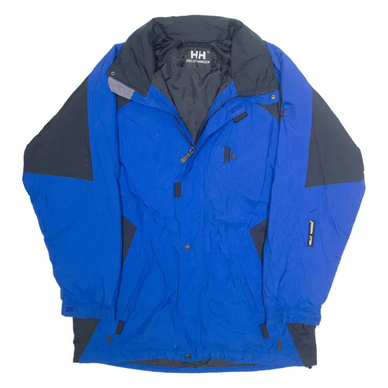 HELLY HANSEN Mens Jacket Blue Nylon XL