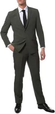 Green Slim Fit Suit -
