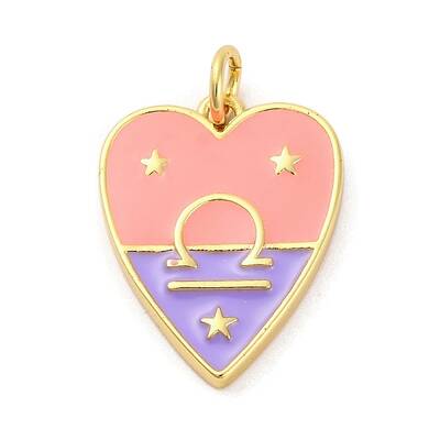 Brass Enamel Pendants