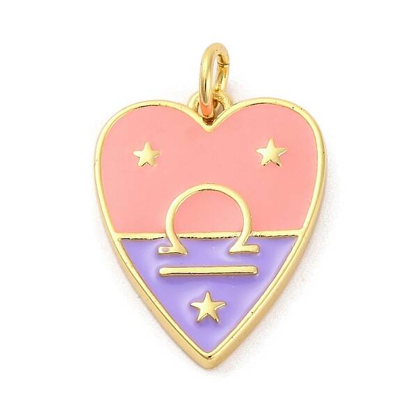 Brass Enamel Pendants