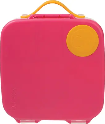 B.Box Snack Box Large Snack Holder Pink Orange 1 pc