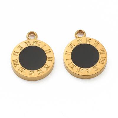 Fashion 304 Stainless Steel Enamel Charms