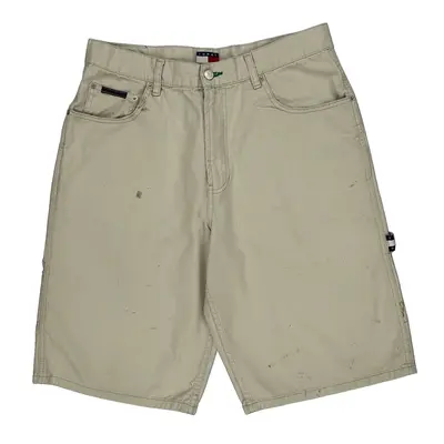 Tommy Jeans Carpenter Shorts - 32W 12L Beige Cotton | Size: 32″ waist