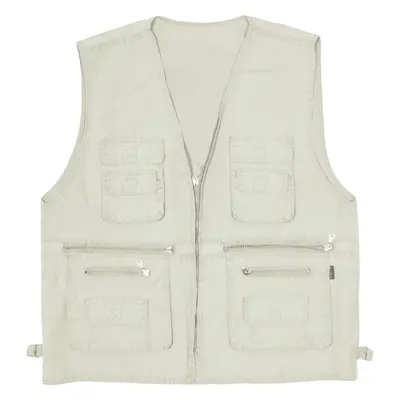 Utility Gilet Beige Mens 2XL