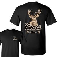 Coors Banquet Whitetail Buck T-Shirt - Vintage Unisex Tee, Casual Outdoor Shirt, Gift for Friends, Perfect for Beer Enthusia...