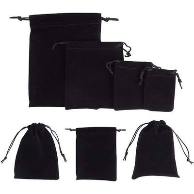 Rectangle Velvet Pouches