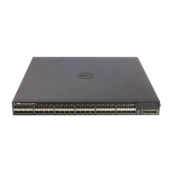 Dell 1JWM5 | PowerConnect 8100 Series 8164F 48 x 10GBase-X SFP+ and 2 x 40GbE QSFP+ Ports and 1 x 40GbE Expansion Module Slot...