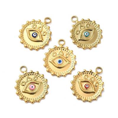 304 Stainless Steel Enamel Pendants