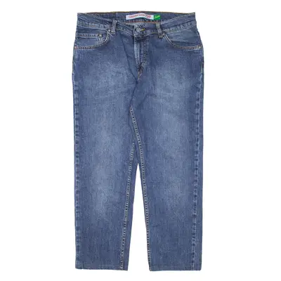 CARRERA Jeans Blue Denim Regular Tapered Stone Wash Mens W33 L25