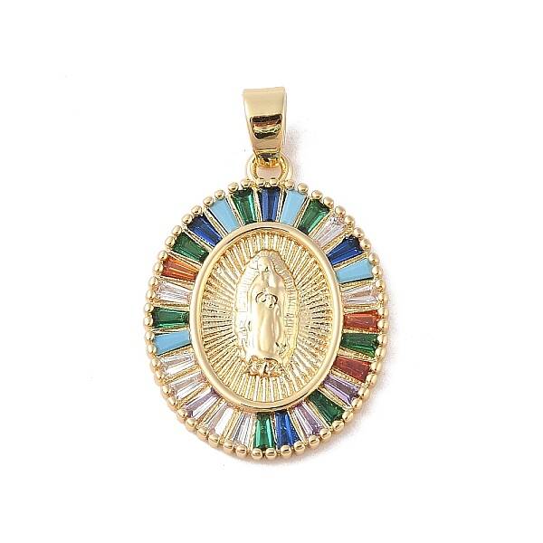 Brass Cubic Zirconia Pendants