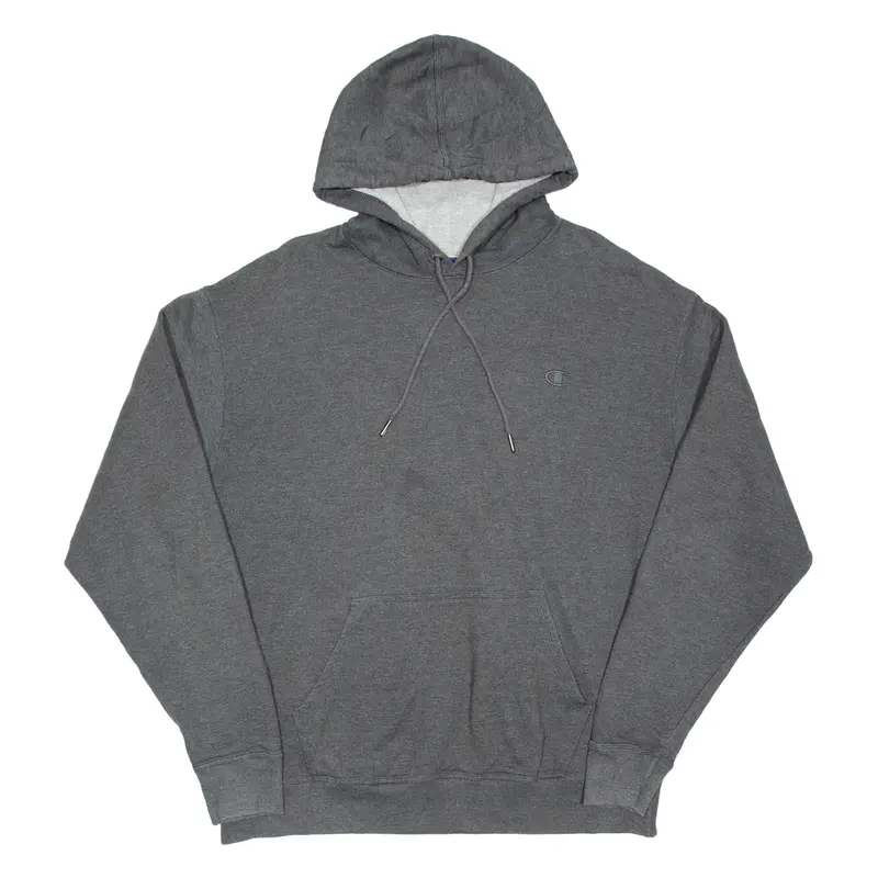 CHAMPION Mens Grey Hoodie XL